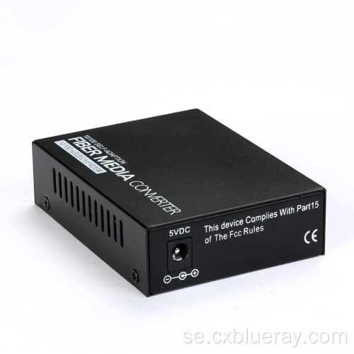 Gigabit Optical Fiber Media Converter 20 km 1310 nm Conversor de Medios de Fibra